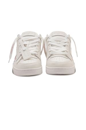 Out Of Office leather sneakers OFF WHITE KIDS | G007S6L0020140